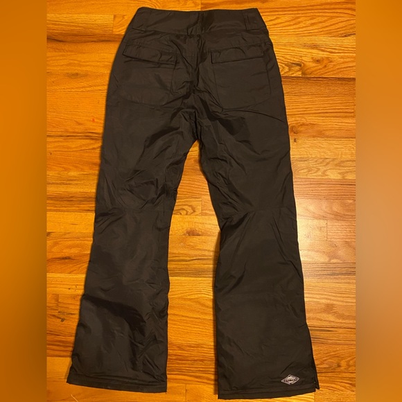 Columbia NWOT Snow pants Women’s Size S (R) Omnitech Black - Picture 8 of 8